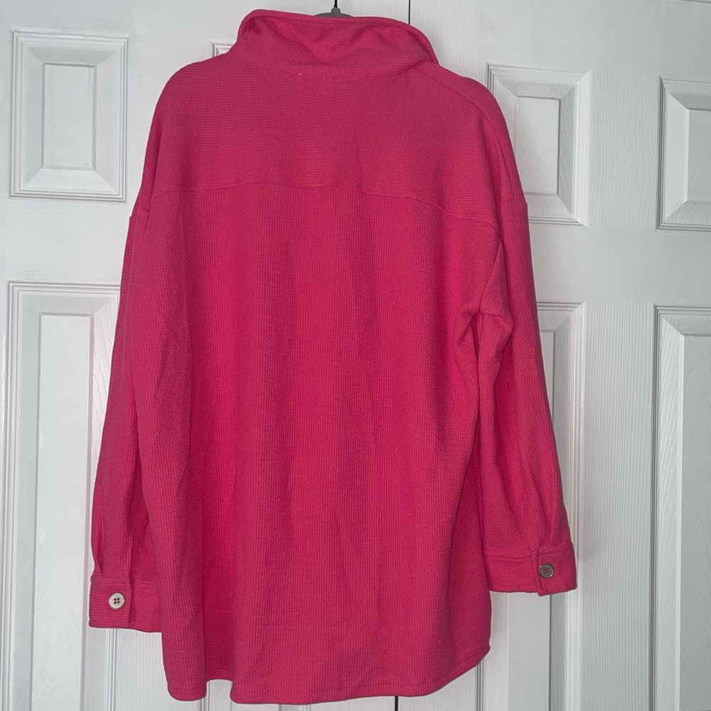 Pink Shacket - Picture 3 of 4